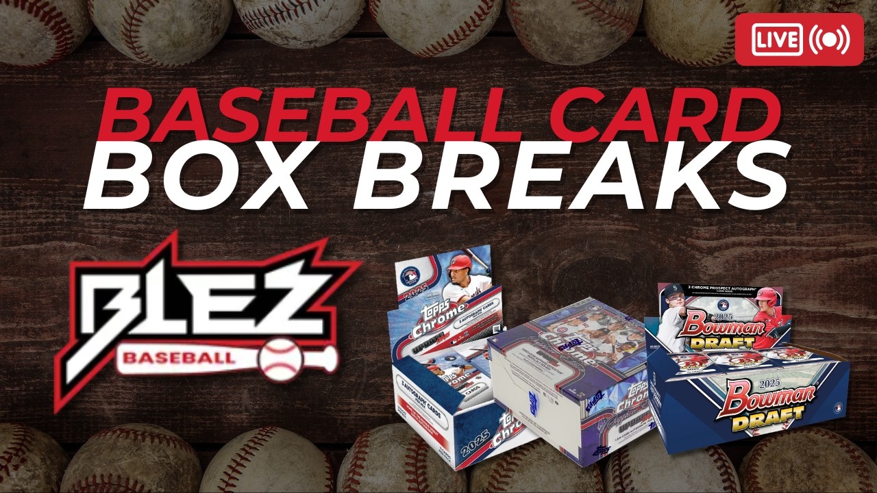 TENACIOUS THURSDAY ON BLEZ BASEBALL!!! #mlb #sportscards #cards #livebreaks #baseball