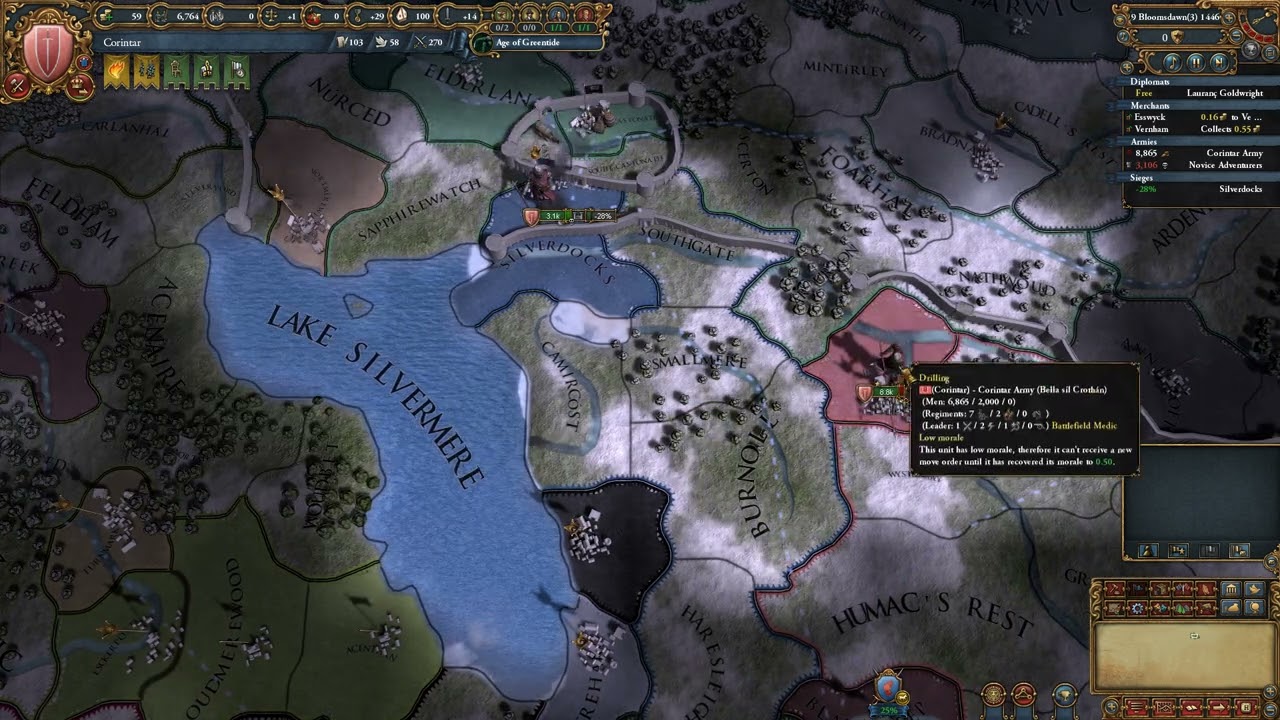 Zagrajmy w Europa Universalis IV (1.37) Anbennar Corintarem #1 Początek podboj&oacute;w