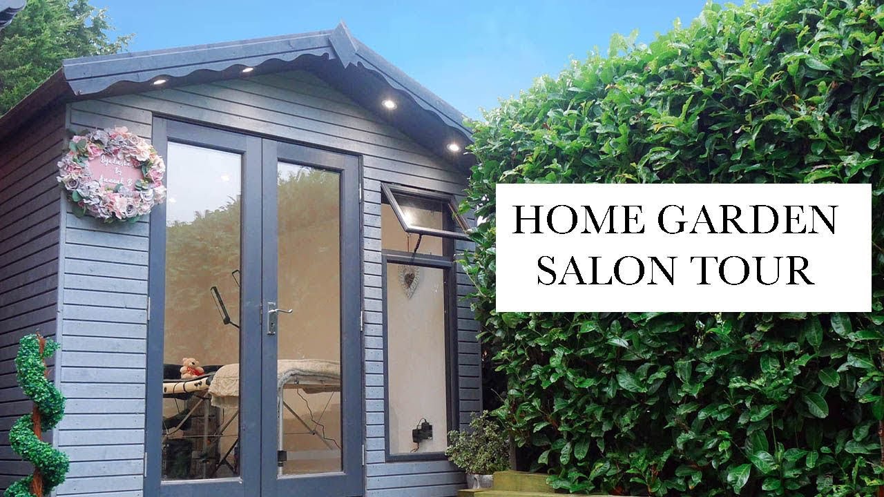 Home Garden Salon Tour | Lash Tech