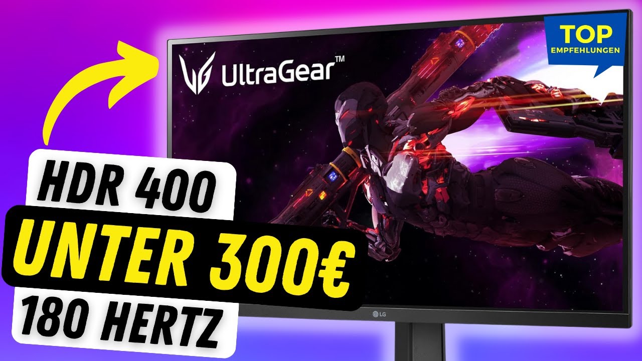 Bester Gaming Monitor unter 300€!?