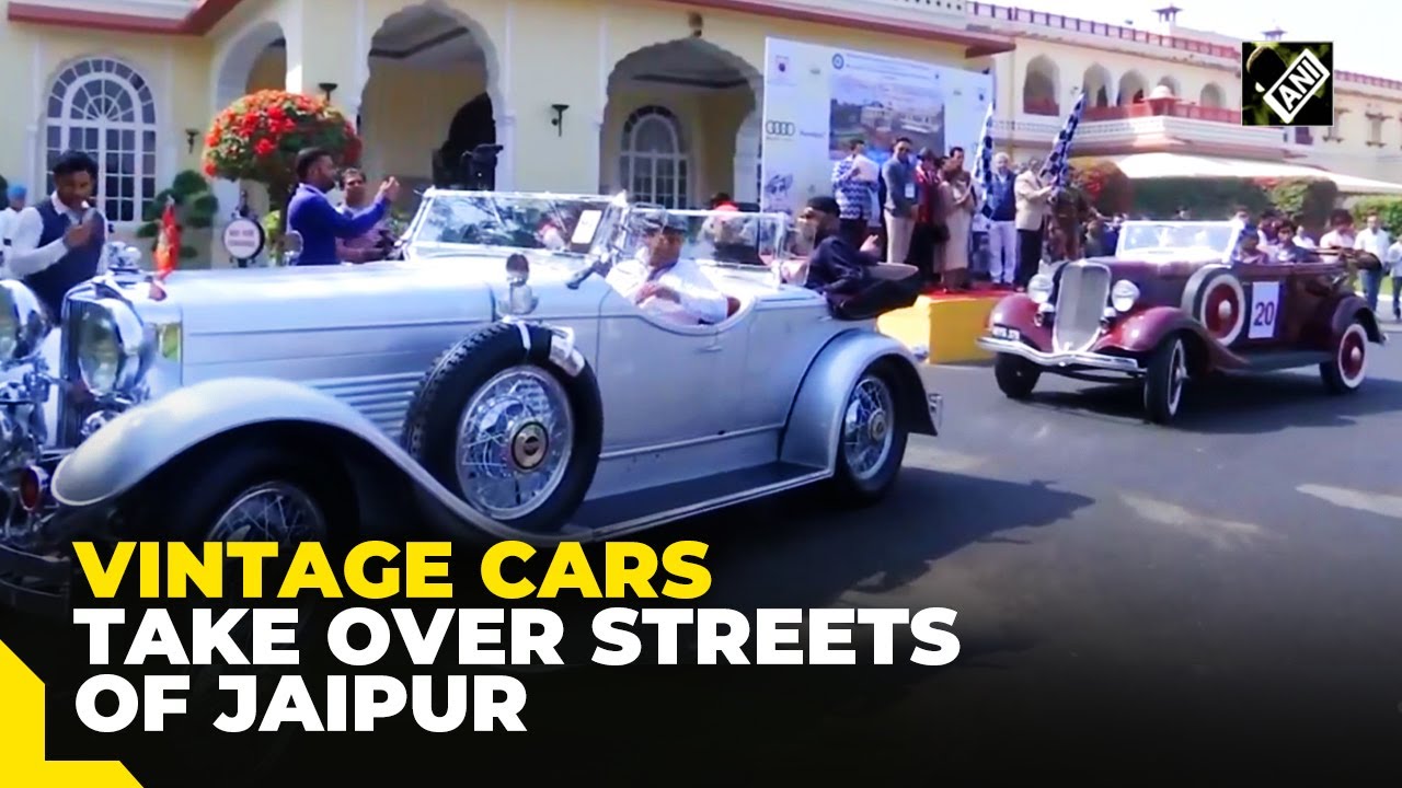 Classic cars garner attention at Jaipur’s 25th Vintage and Classic Car Exhibition and Drive