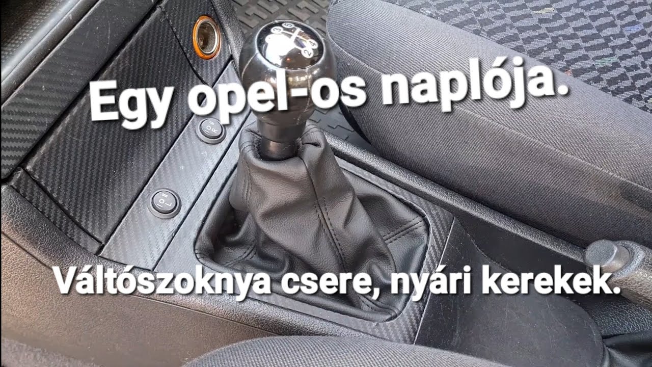 Egy opel-os naplója. valtószoknya csere. opel astra g 1,6 8v 2001