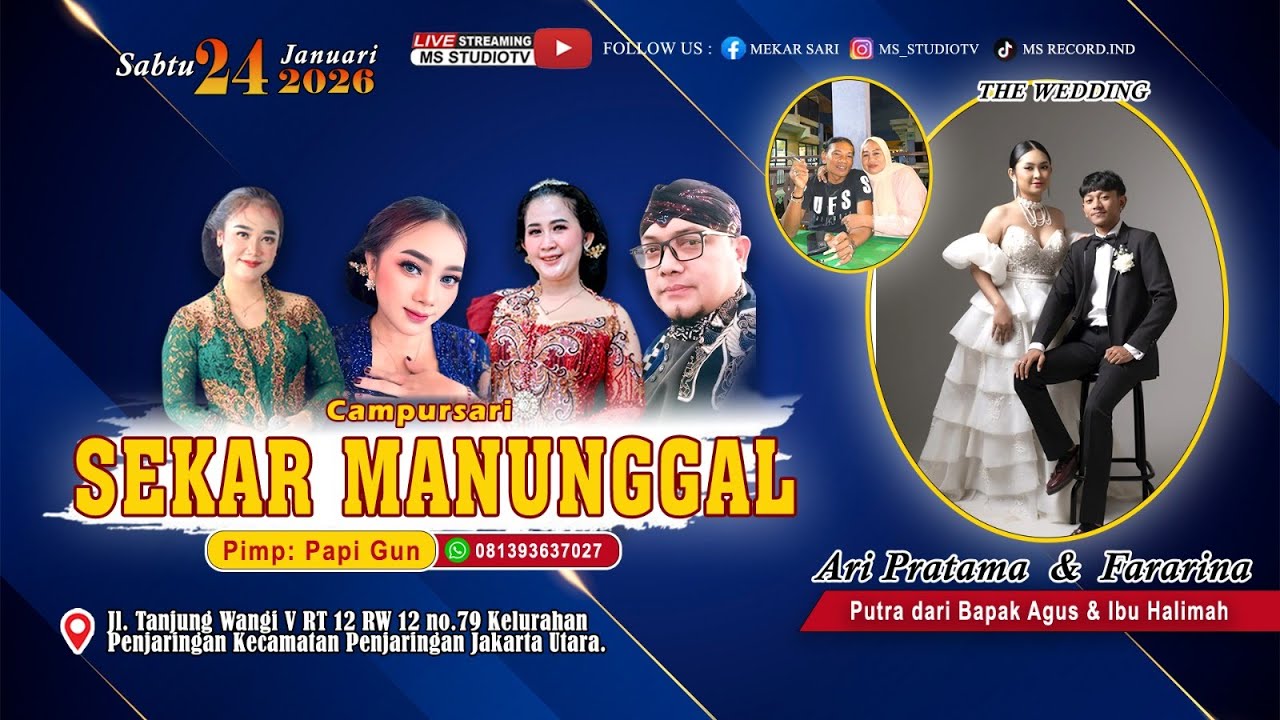 LIVE CS. SEKAR MANUGGAL 