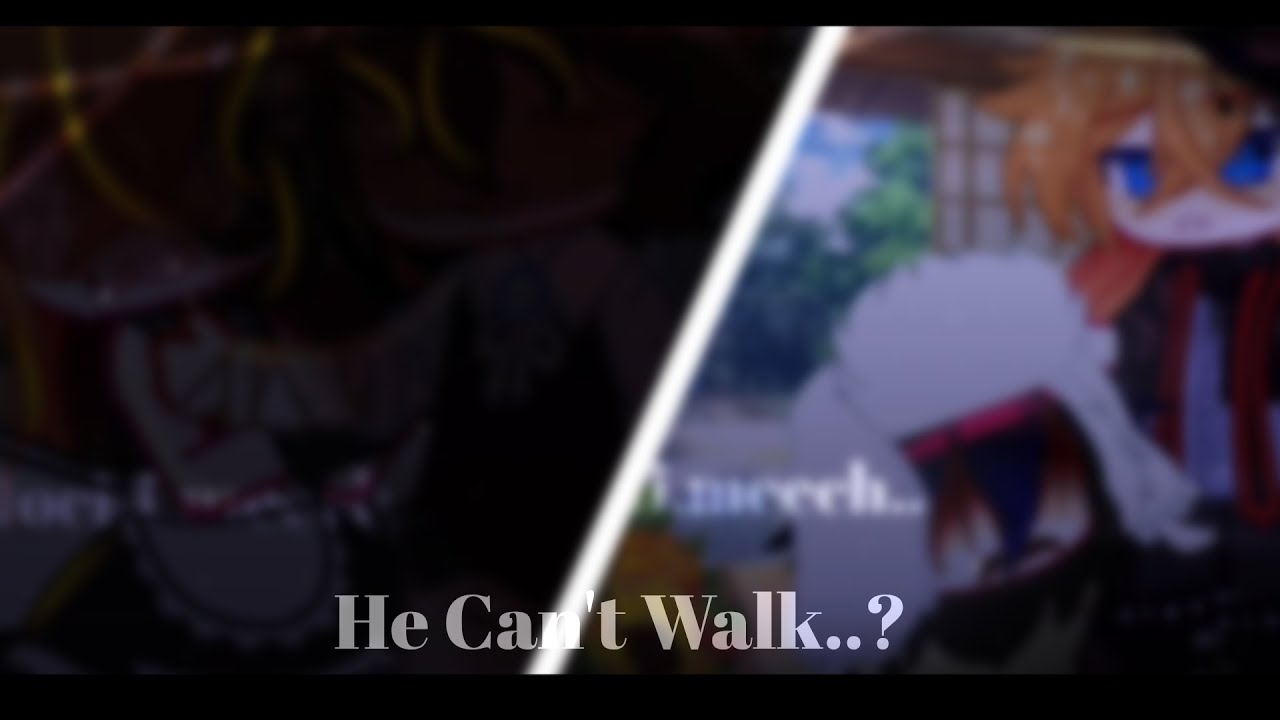 ˚ ༘♡ ·˚꒰ He Can't Walk..? ꒱ ₊˚ˑ༄ Soukoku ¡! ❞ Gacha Club BSD *ੈ✩‧₊˚  A Little Gore.