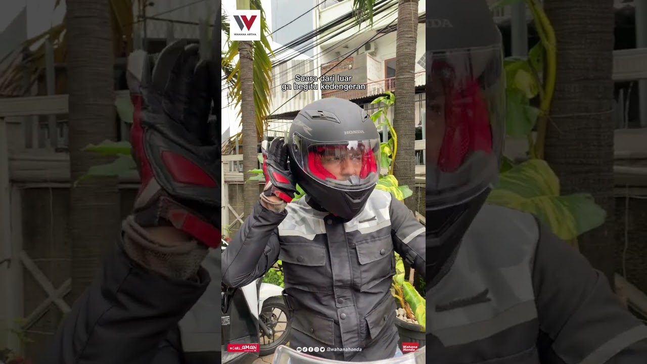 Saat Pertama Kali Pakai Helm Full Face