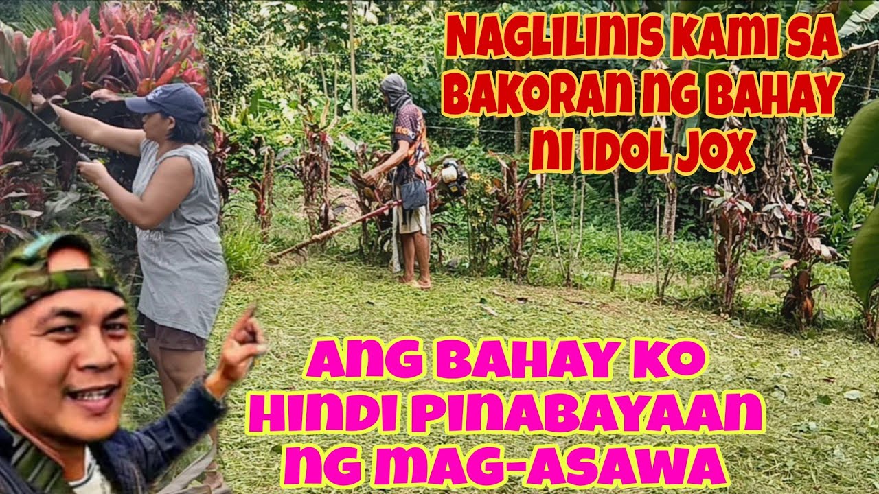 BALIK LINIS NA NAMAN TAYO  SA BAHAY NI IDOL JOX@JOXMtv@JaperSniperOfficial