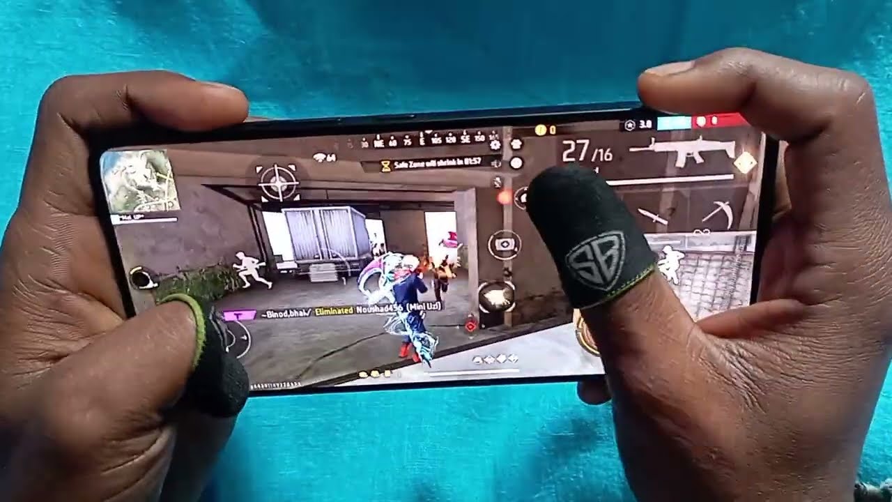 Free Fire Solo VS Squad Handcam/Poco F6 Handcam