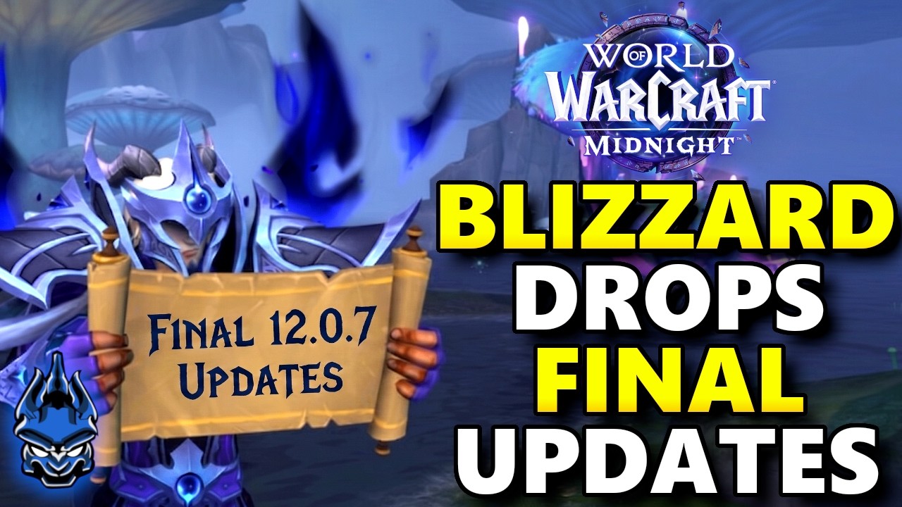 Blizzard Drops Final 12.0.7 NEW UI Features, Fixes & MORE World of Warcraft NEWS