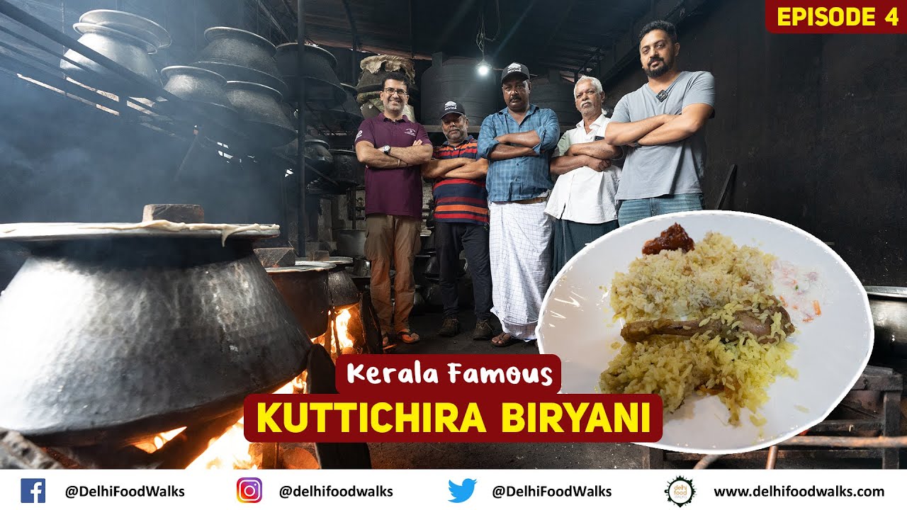 Biryani KING of Kozhikode/Calicut I Kerala Famous KUTTICHIRA MALABAR BIRYANI cooked on coconut shell
