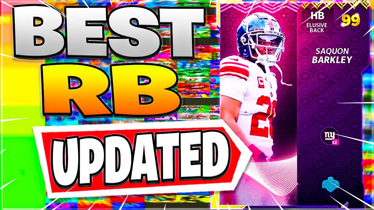 RANKING THE BEST RUNNING BACKS IN MADDEN 22 ULTIMATE TEAM (BEST RBS MADDEN 22)