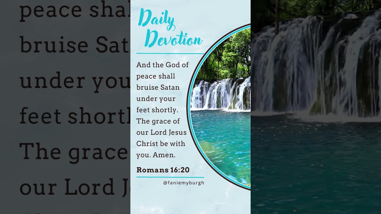 Daily Devotion - Romans 
