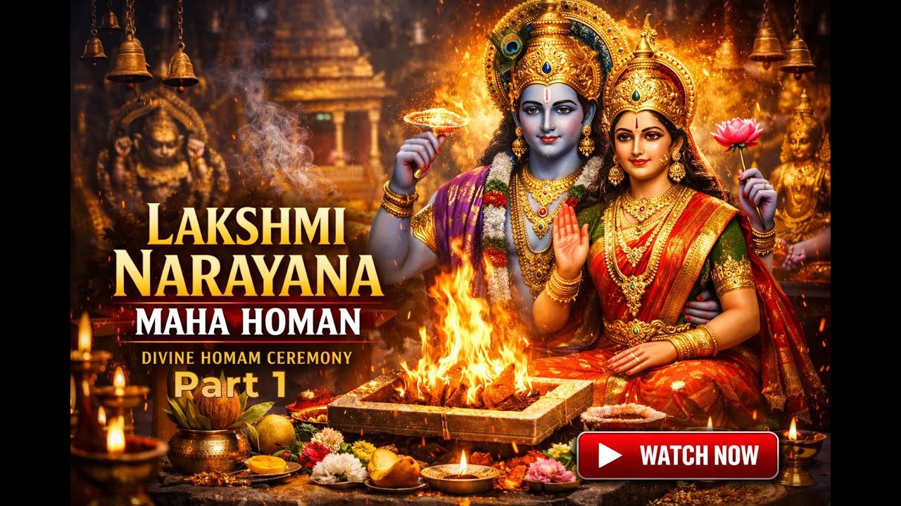 Lakshmi Narayana Maha Homam | செல்வம் & ஐஸ்வரியம் தரும் ஹோமம்