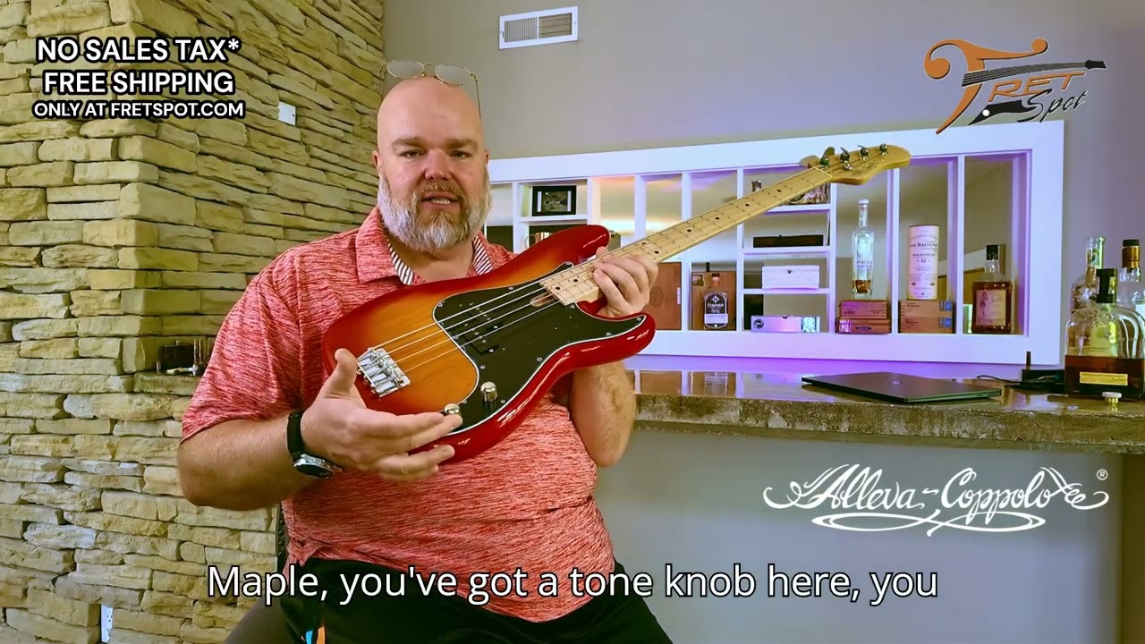 This Alleva Coppolo P Bass Is Stunning &ndash; And Super Rare! Lets Talk Specs!