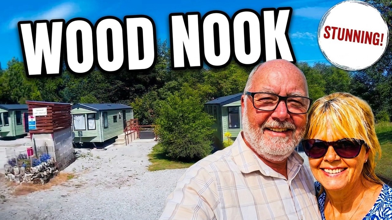 Arriving at WOOD NOOK CARAVAN PARK - Skirethorns, Threshfield, North Yorkshire