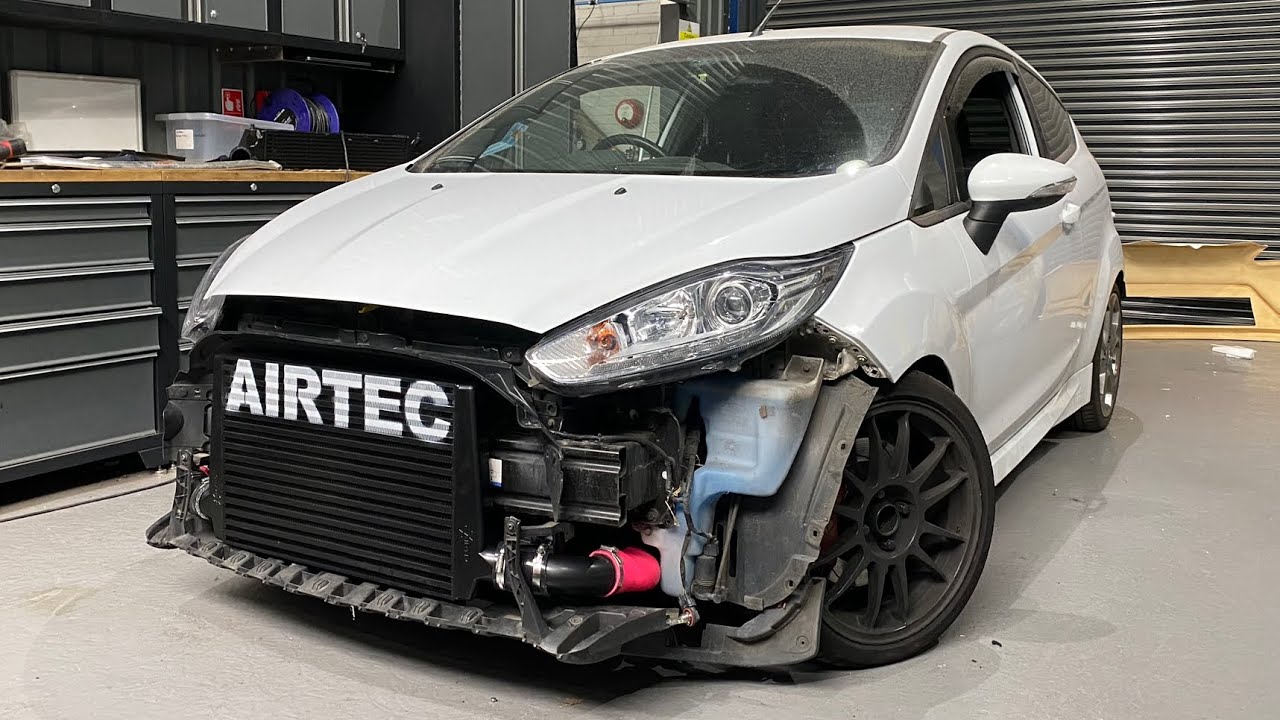 HOW TO INSTALL AIRTEC MOTORSPORT STAGE 2 INTERCOOLER FOR FIESTA MK7 ST180