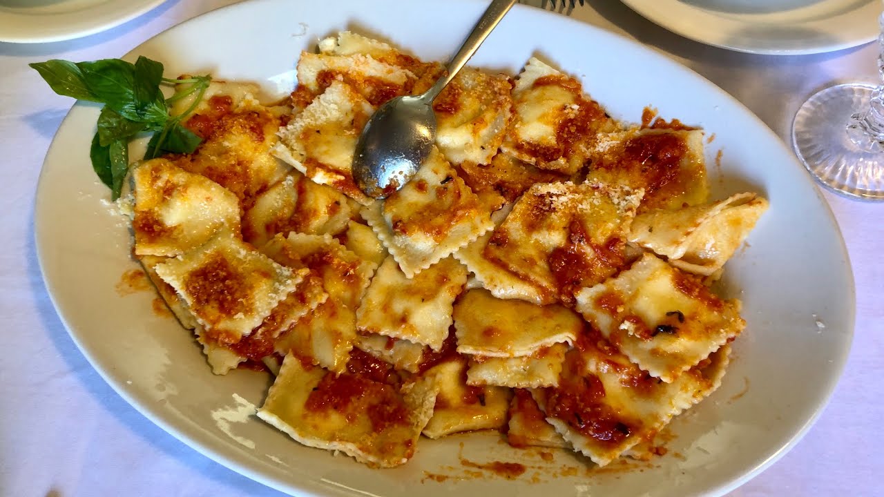 Pasta Grannies discovers tortelli filled with cheese aged in a pit!
