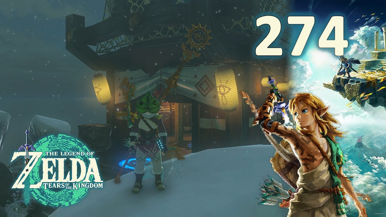 The Legend of Zelda: Tears of the Kingdom #274 - Exploration de la Montagne de Lanelle