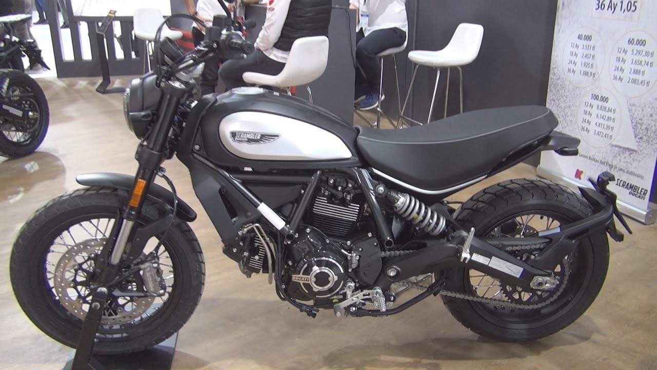 Scrambler Ducati Icon Dark (2020) Exterior and Interior