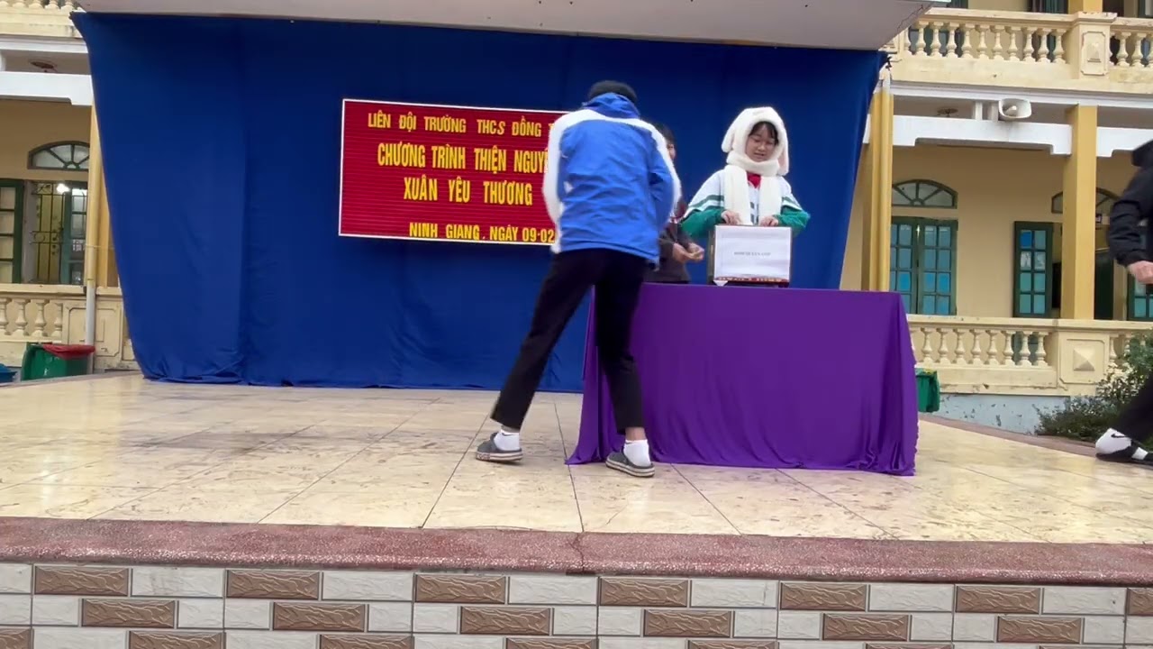 CHƯƠNG TRÌNH THIỆN NGUYỆN XUÂN YÊU THƯƠNG TRƯỜNG THCS ĐỒNG TÂM 09.02.2026
