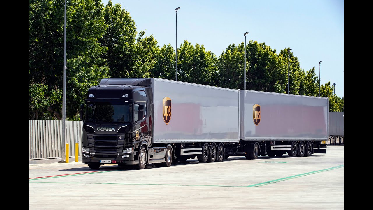 UPS suma dos DUOTRAILER a su ruta Madrid-Barcelona