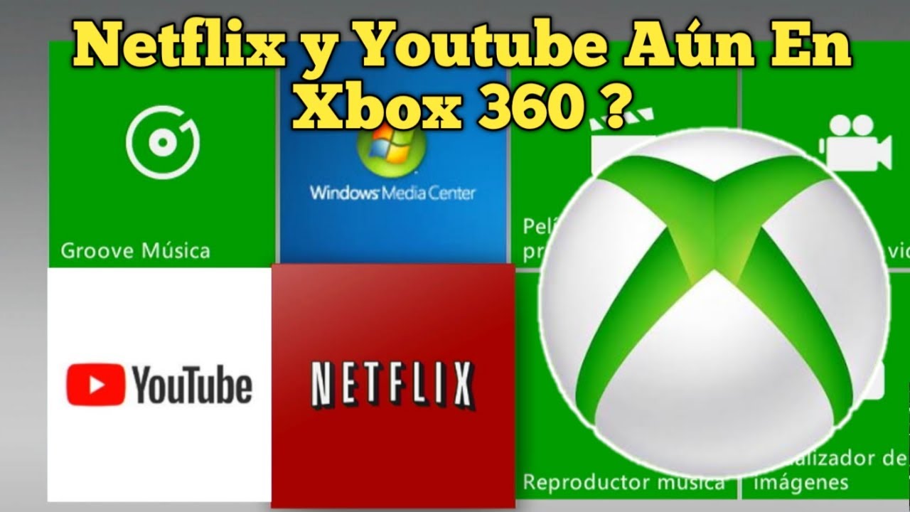 Netflix y Youtube aún en XBOX 360?