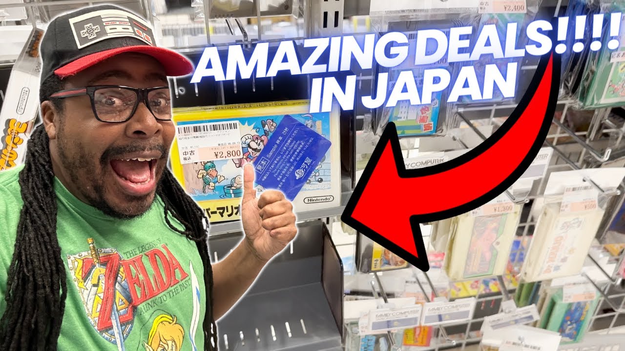 I Bought So Many Video Game At This Japanese Thrift Store