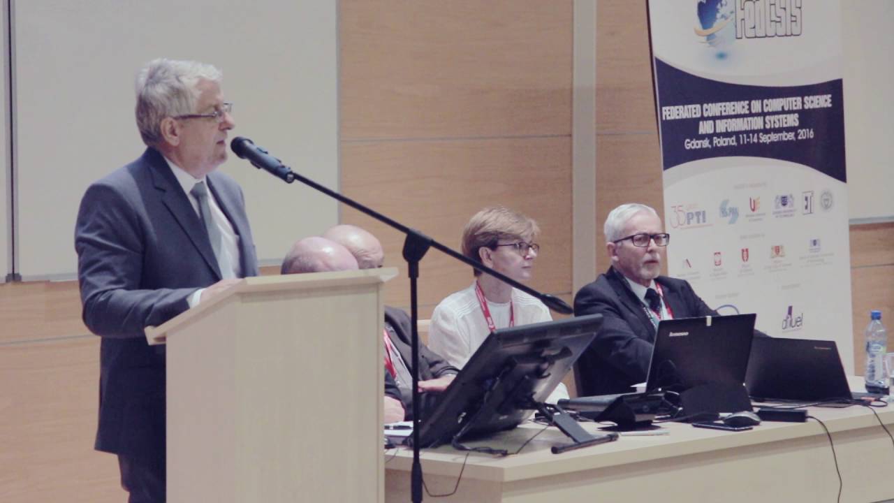 FedCSIS 2016 - Conference Opening 12.09.2016