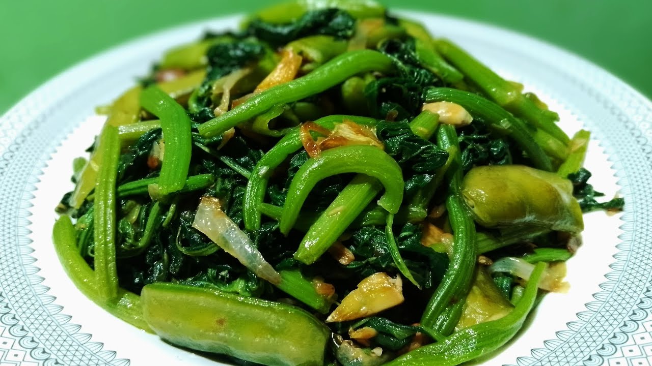 সিম দিয়ে সুস্বাদু লাউ শাক ভাজি।কালার ঠিক রেখে লাউ শাক ভাজির সহজ রেসিপি 