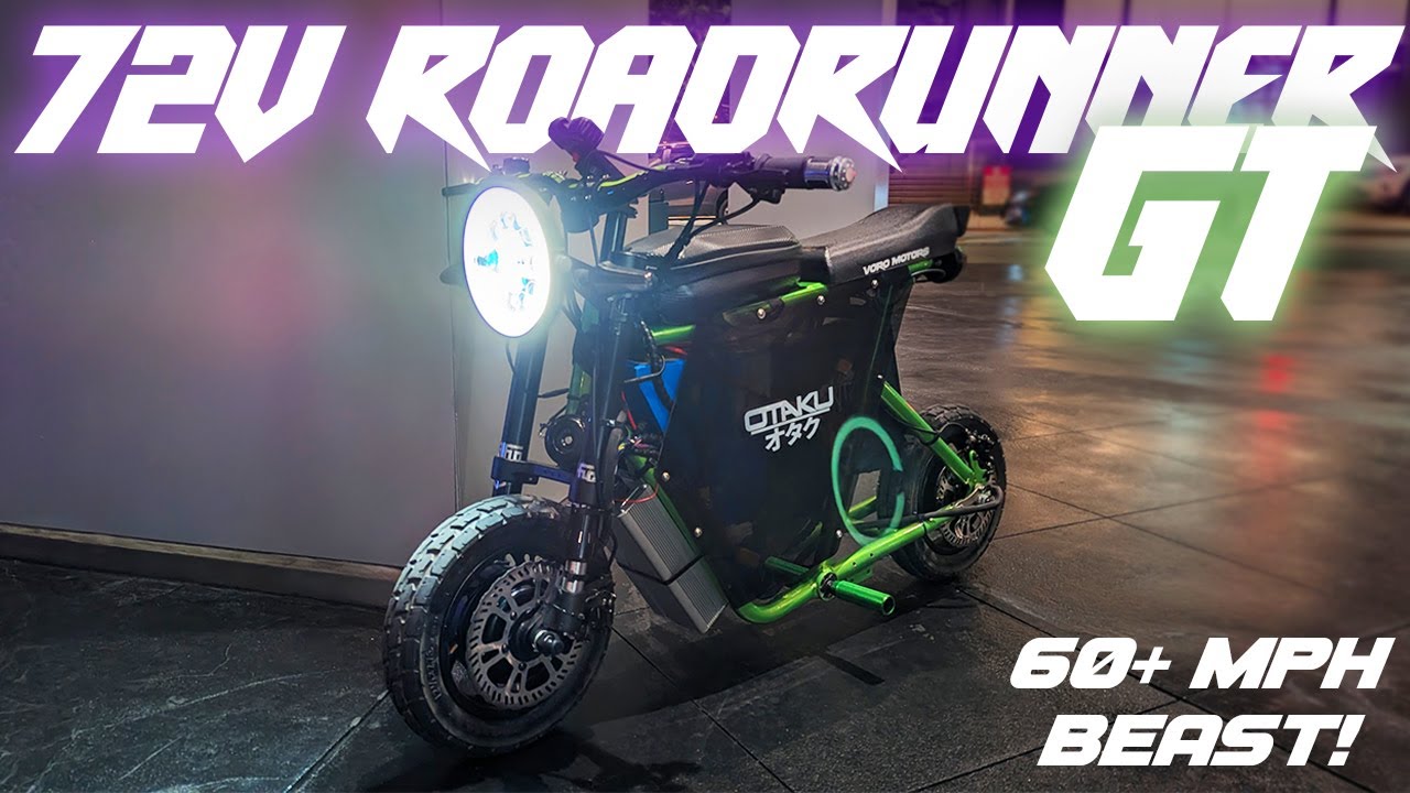 Can this electric mini-bike handle NYC TRAFFIC? 72V Custom RoadRunner