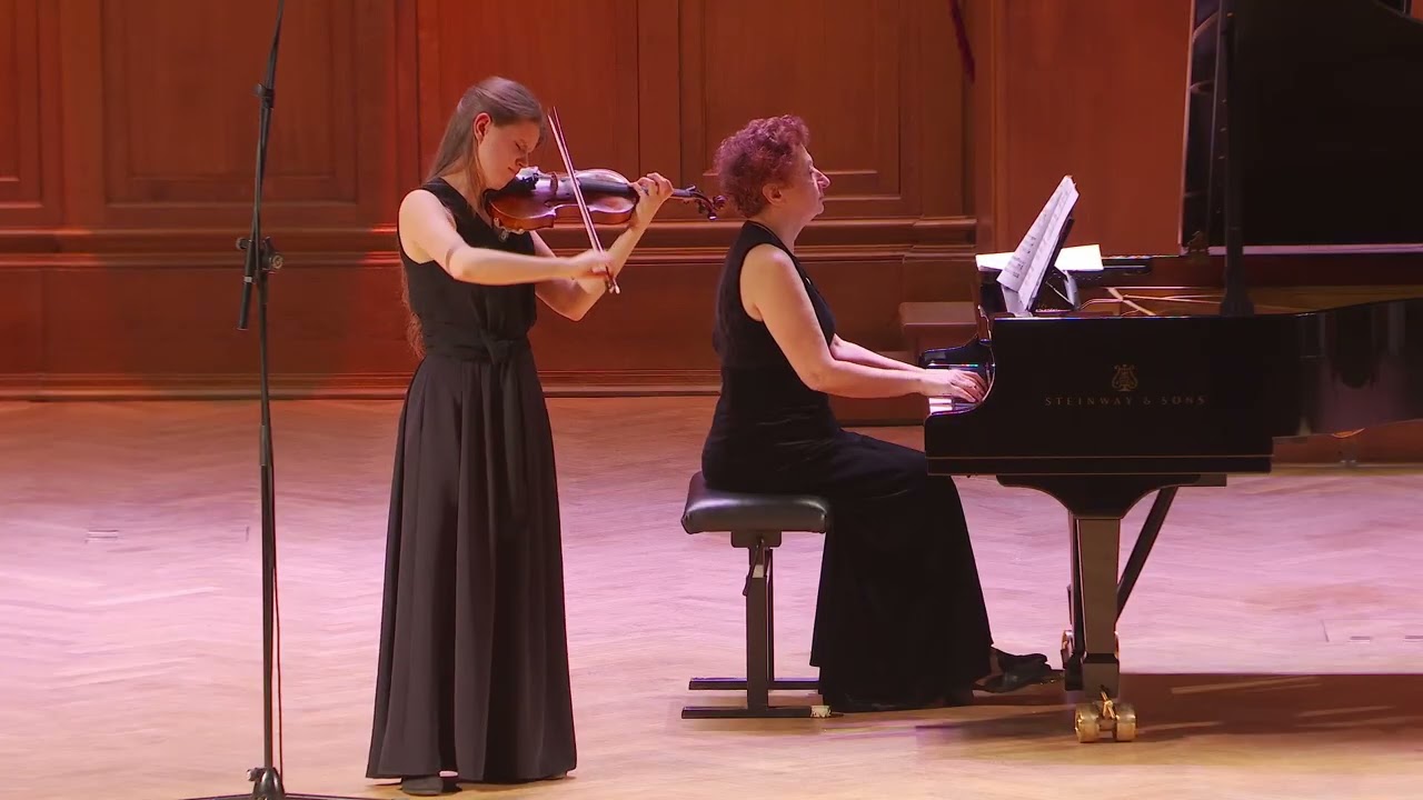 Béla Bartók: Rhapsody No.1 for Violin& Piano - Live by Taisiya Zinova