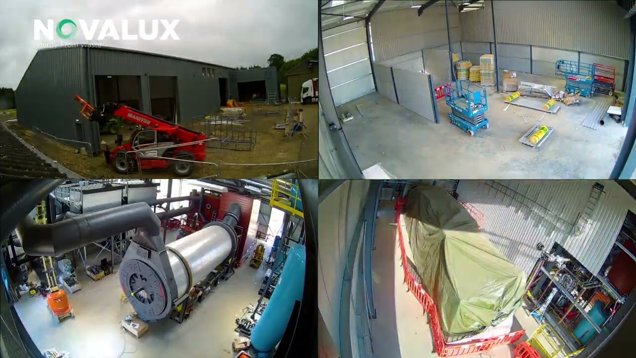 Novalux Energy Installing the First Sugimat Boiler and Turboden ORC in the UK