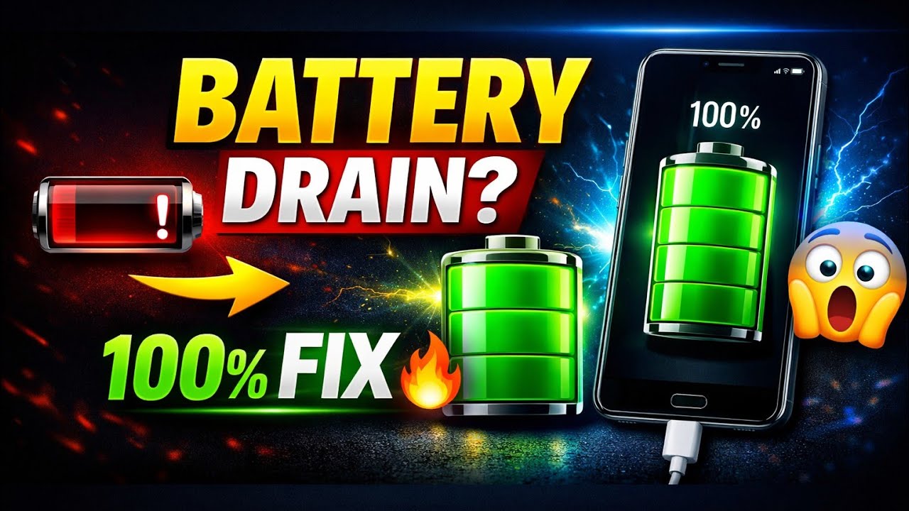 Battery Jaldi Khatam? Sirf 5 Minute Me Problem Solve 😱