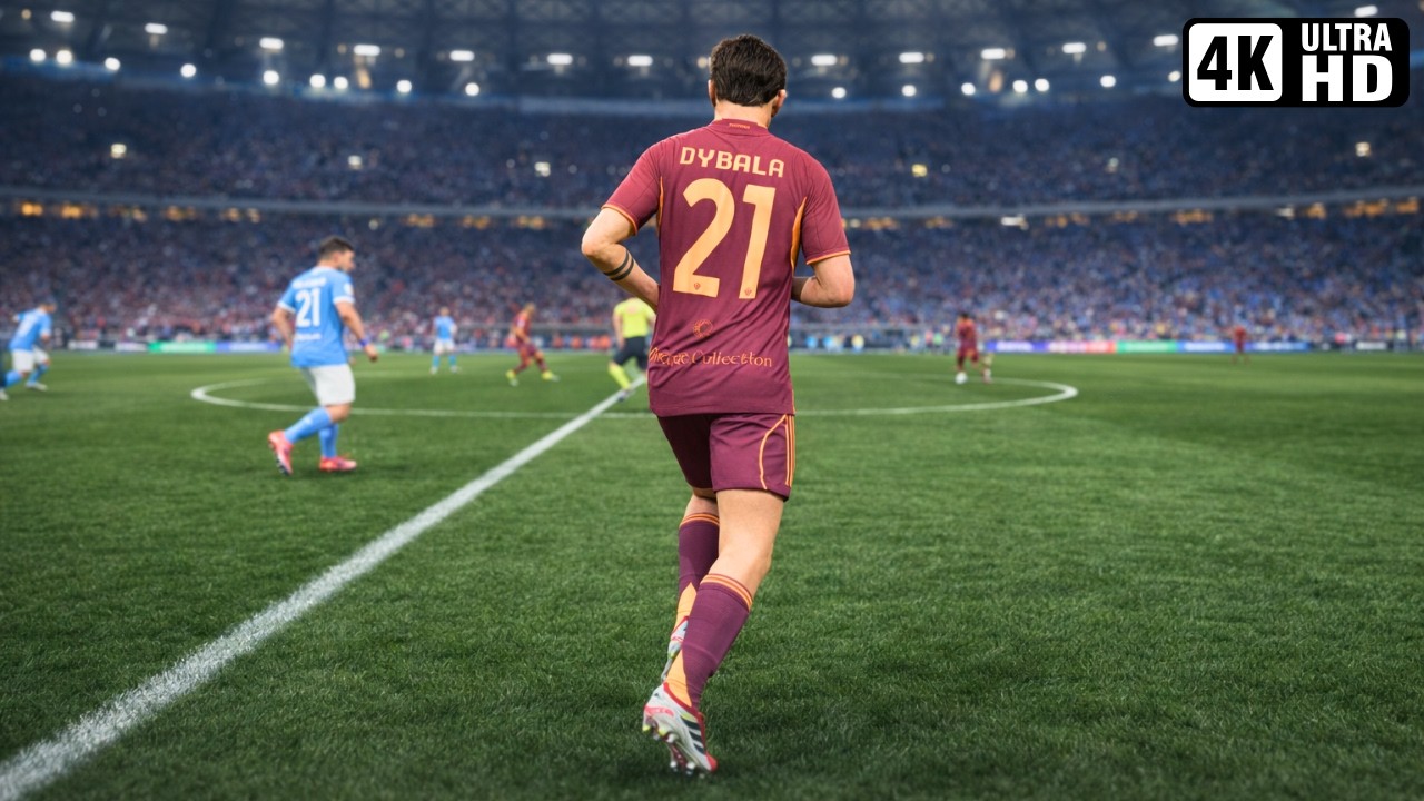 Roma vs Napoli | EA Sports FC 26 | Full Match (PC Ultra 4K UHD)