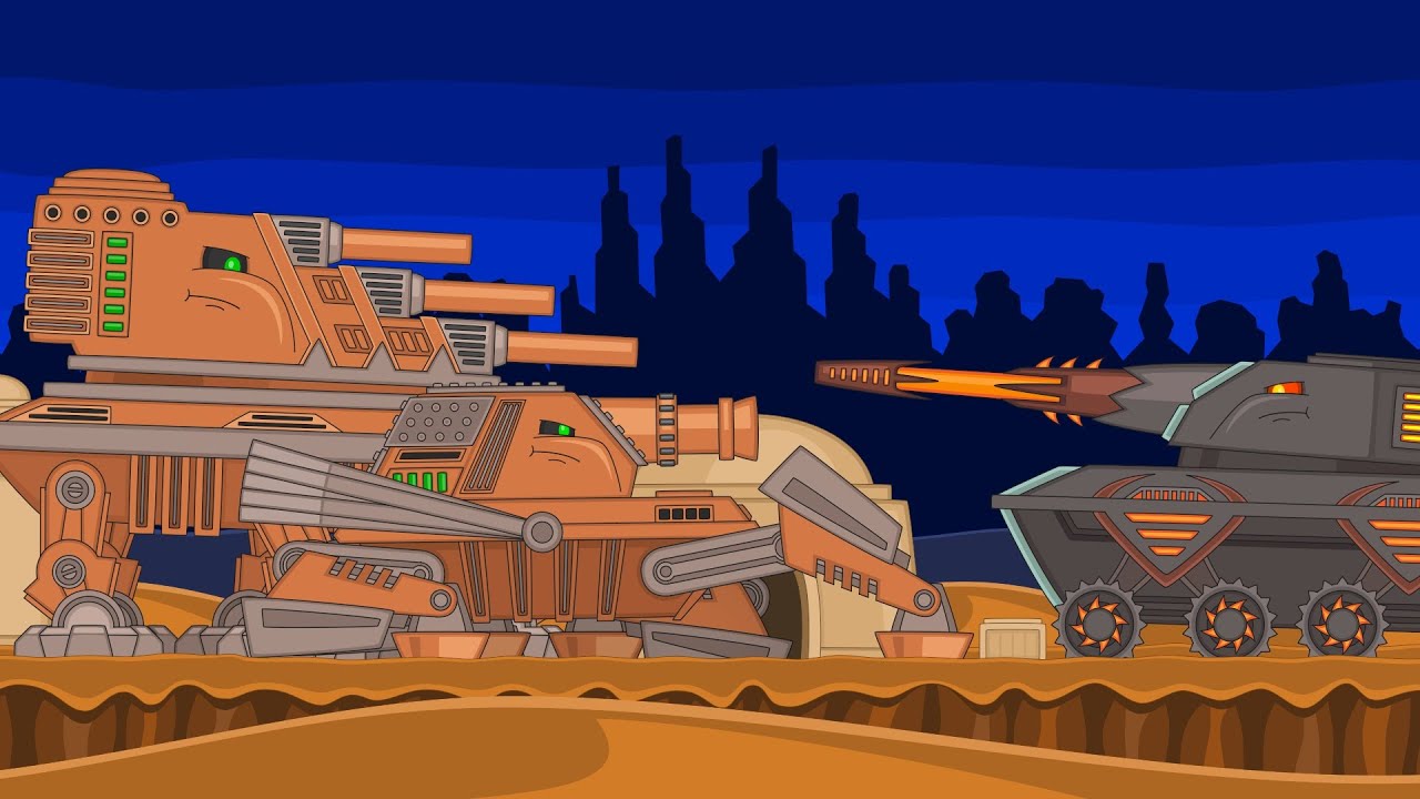 Alien Demon Super Mutant | &ldquo;New World&rdquo; Tank Cartoon