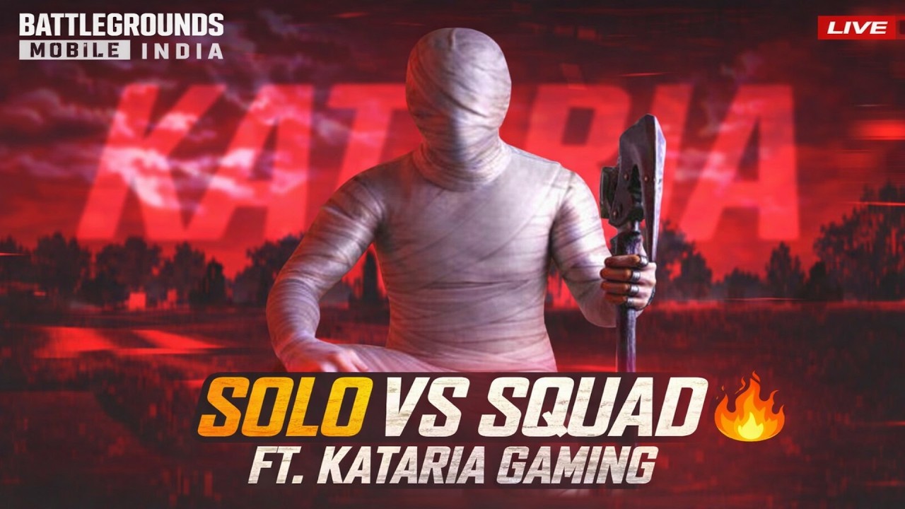 🔴NO TEAMMATES,ONLY ENEMIES😈|SOLO VS SQUAD BGMI LIVE🔥