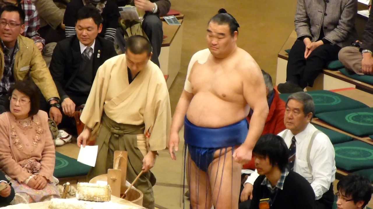 高見盛、現役最後の一番、渾身！！（平成25年初場所・千秋楽）