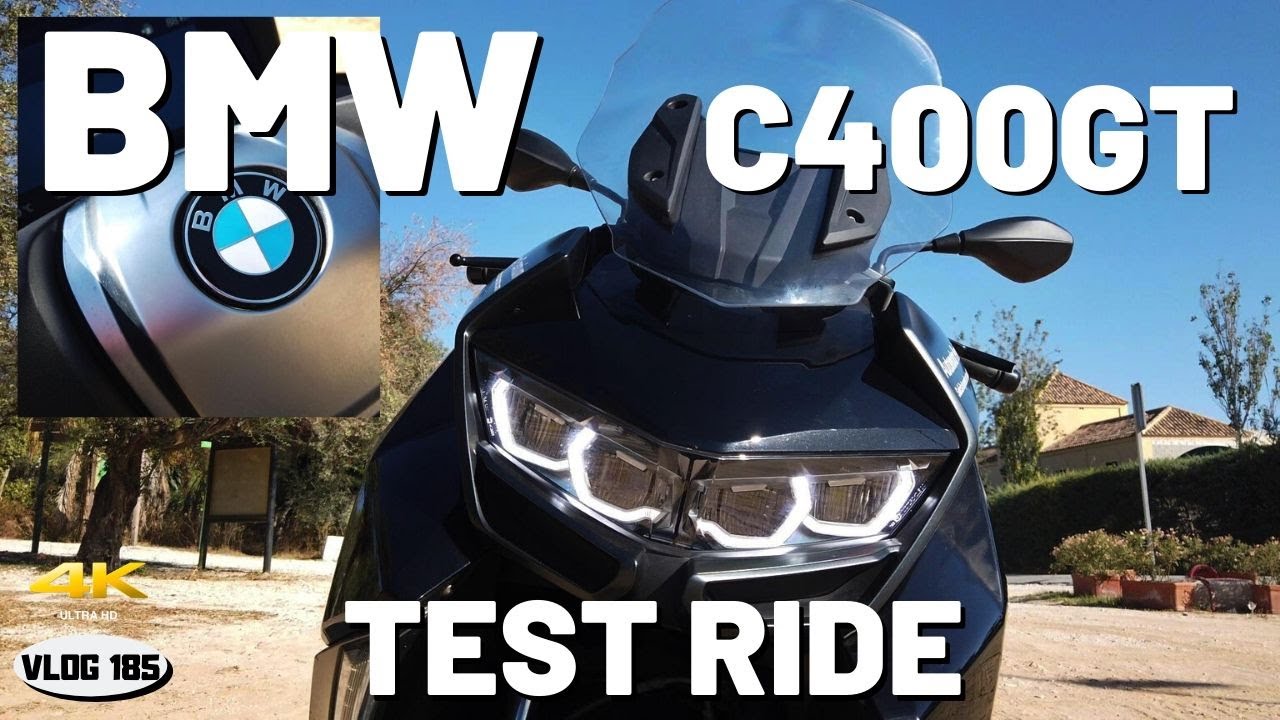 BMW C400GT Scooter - Test Ride - VLOG185 [4K]