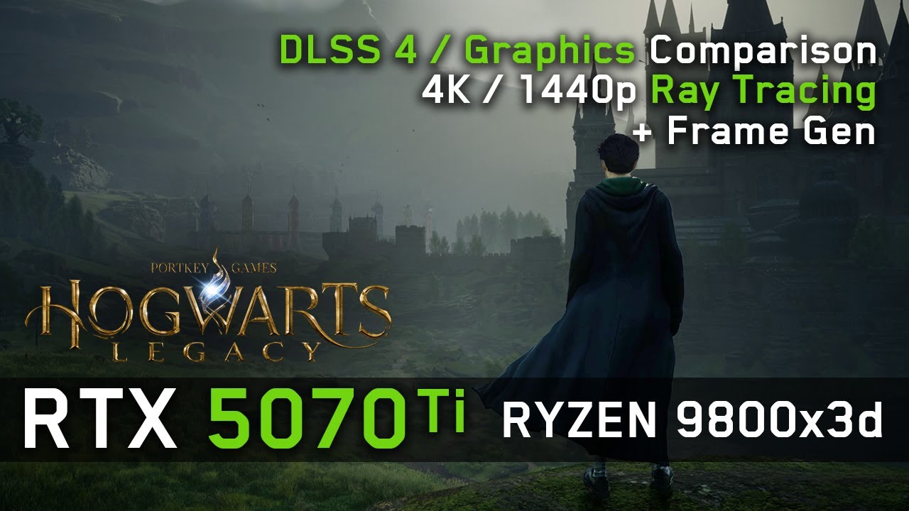 RTX 5070 Ti in Hogwarts Legacy: 4K / 1440p Ultra RT Settings + ALL Graphics TESTED!