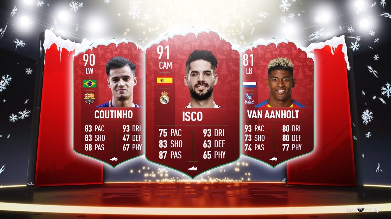 FUTMAS PLAYER SBCs! - 90 LW COUTINHO | 91 CAM ISCO | 81 LB VAN AANHOLT! - FIFA 19 Ultimate Team