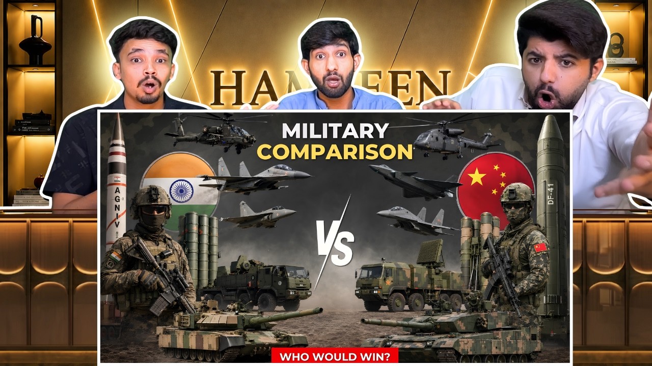 🪖🔥 India vs China Military Comparison &ndash; Who Is Stronger? #reaction