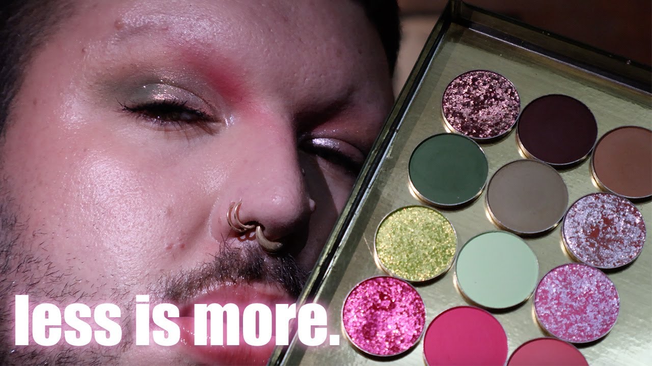 editing the bellabeautébar secret garden palette because it's too big for me