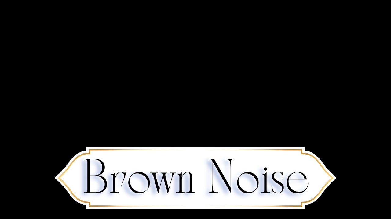 12 Hour Brown Noise 🌙 Deep Sleep, Anxiety Relief & Full Night Sound Masking (Black Screen)