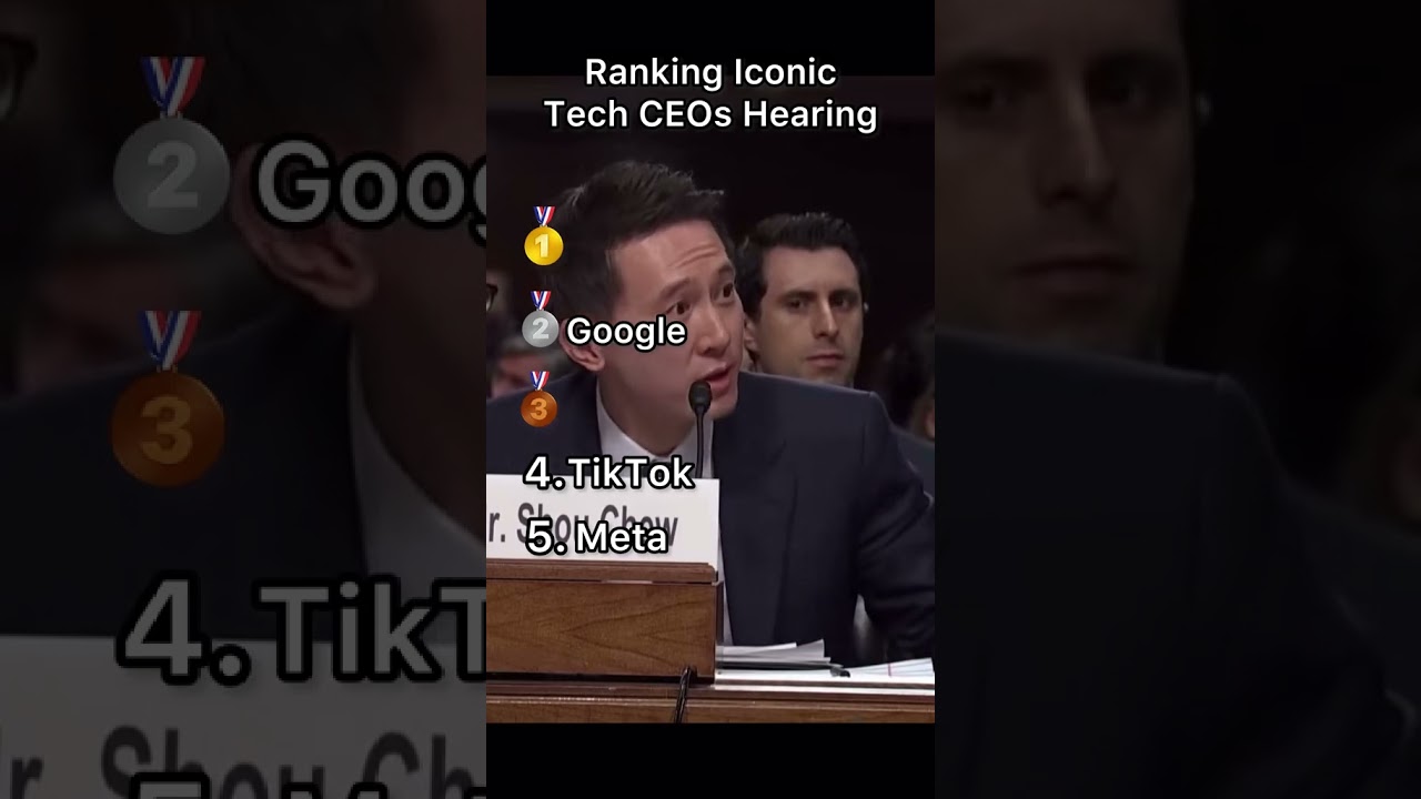 Iconic Tech CEO&rsquo;s Hearing #ranking #court #iconicmoments #popculture #funny