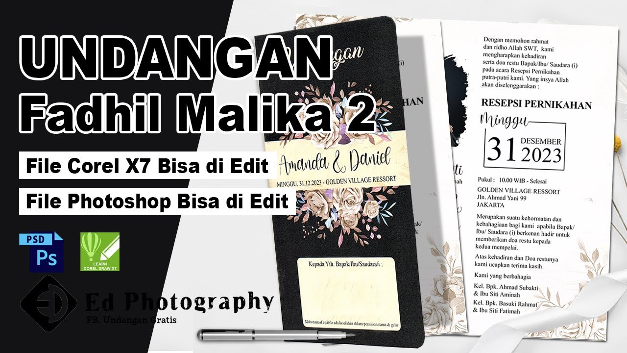 UNDANGAN FADHIL MALIKA 2