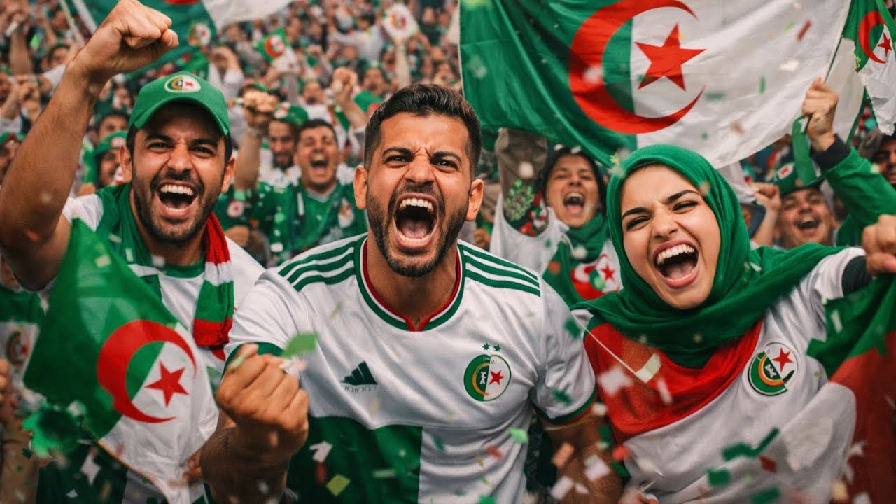 الجماهير الجزائرية تصنع أجواء أسطورية في ملاعب المغرب 🇲🇦 🤝🔥 AFCON2025