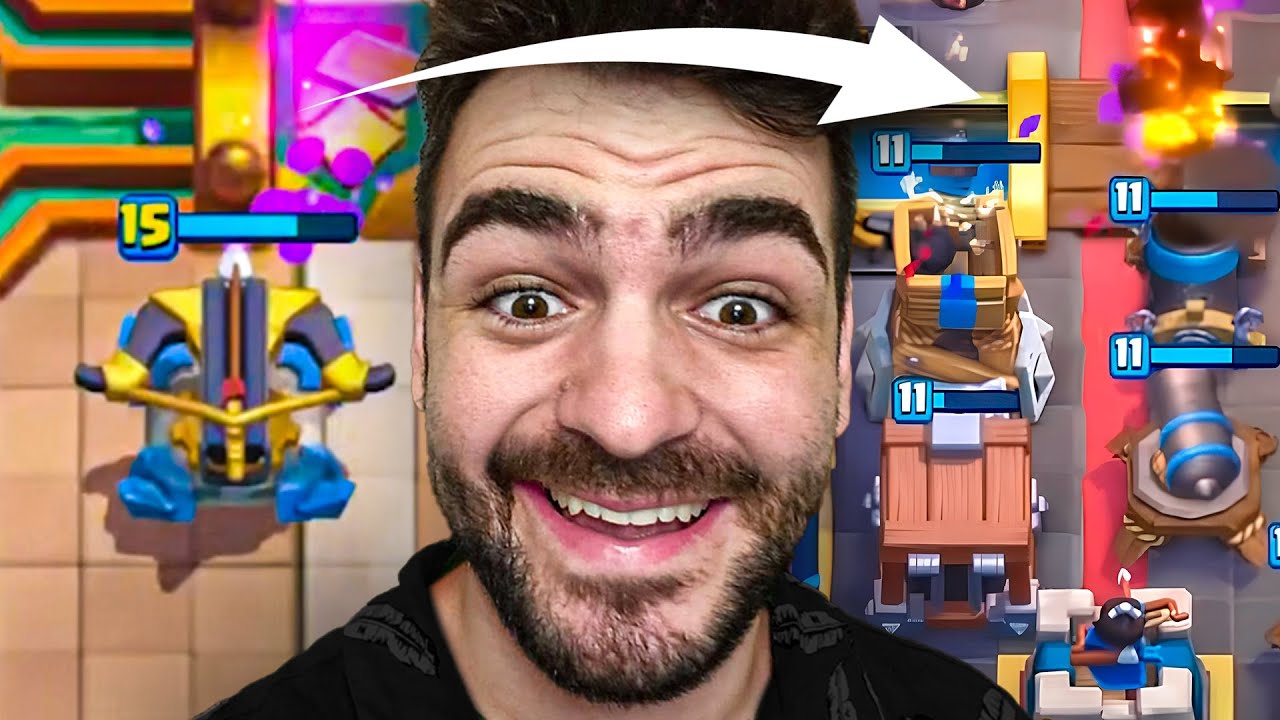 De 0 a 8 ESTRUCTURAS en Clash Royale!😂 *SALE MAL*