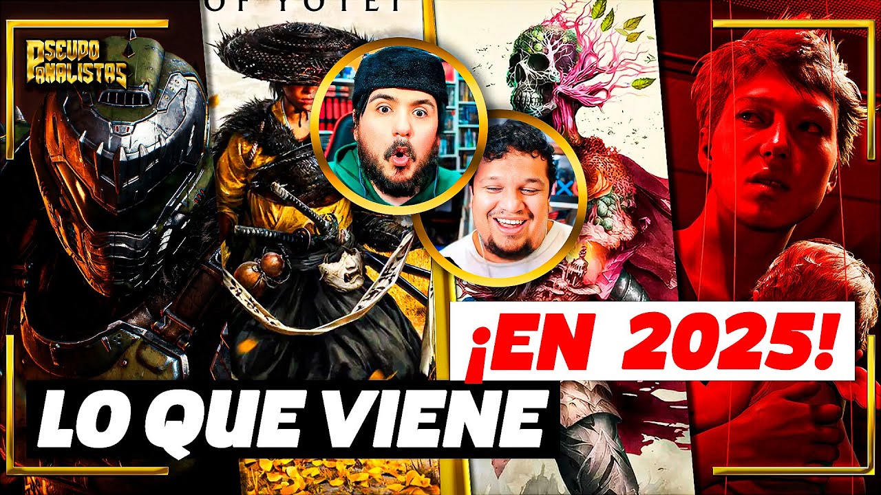 LO MÁS ESPERADO DE 2025: SWITCH 2, METROID, DOOM, GHOST OF YOTEI, AVOWED Y MÁS | #Pseudoanalistas