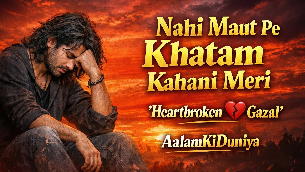 Nahi Maut Pe Khatam Kahani Meri | The Most Powerful Sufi Qawwali | Heart ❤️Touching Lyrics Gazal 