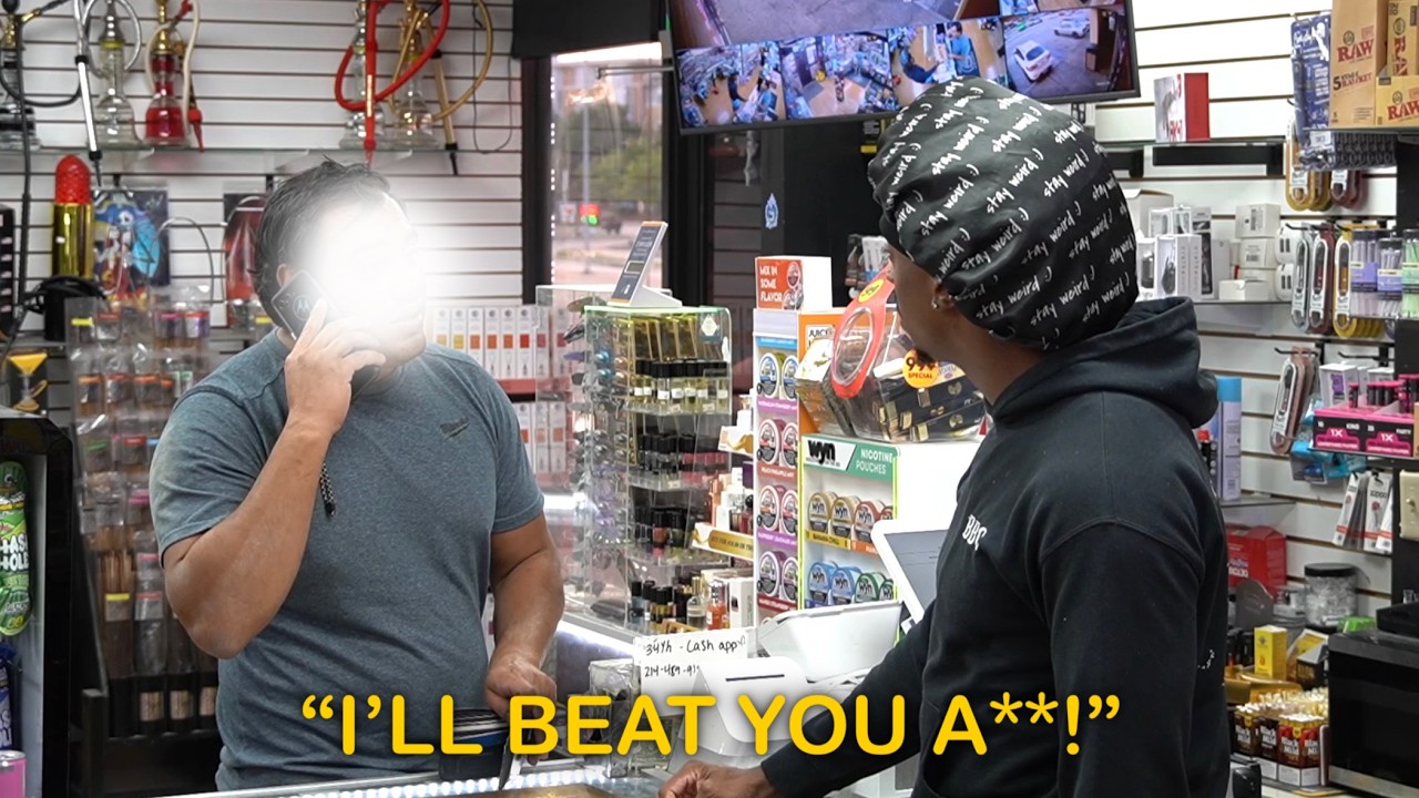 Fake Vape Shop Employee Prank!