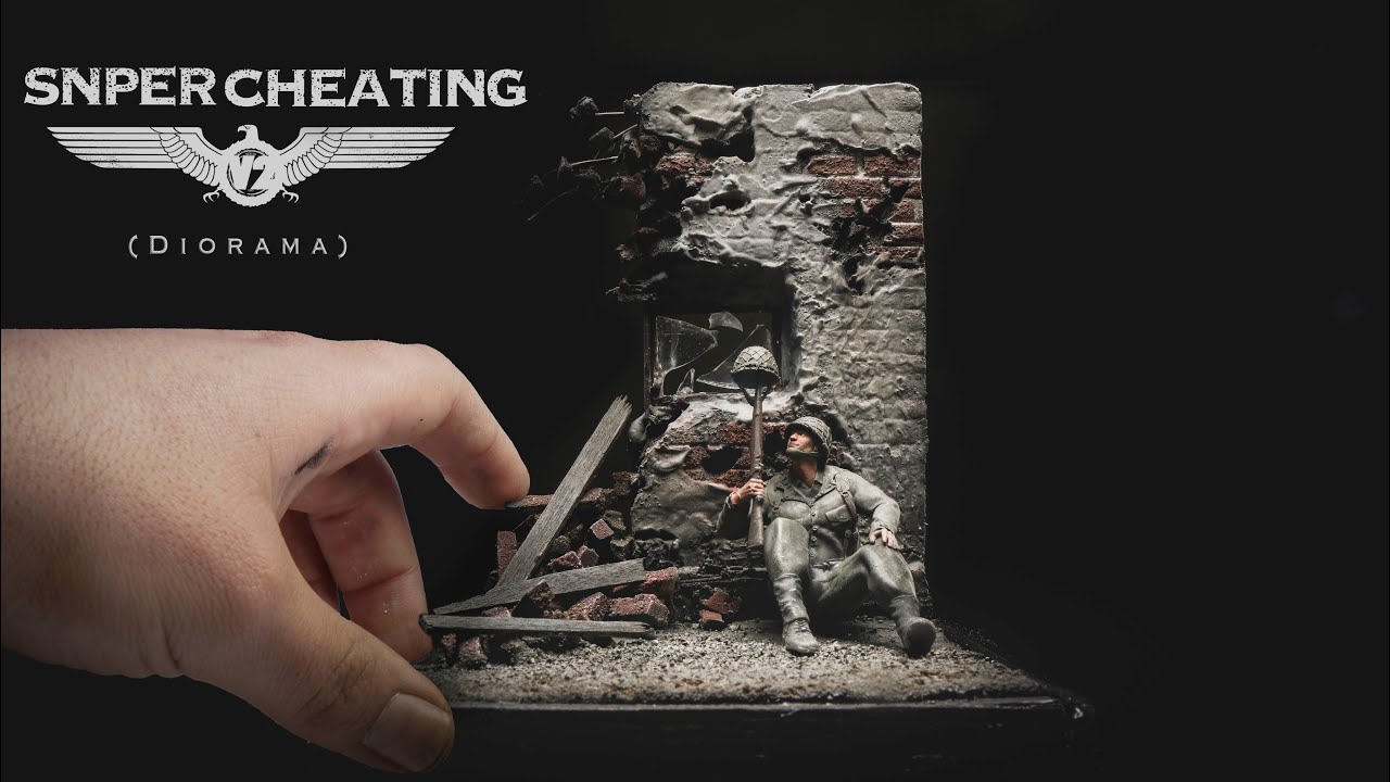 Sniper Cheating (Diorama)